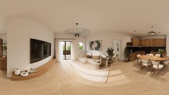 Séjour présenté dans une visite virtuelle